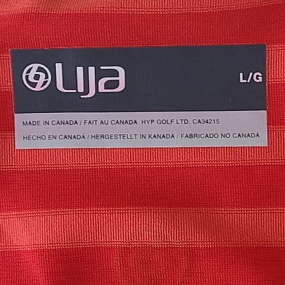 Lija Womens Athletic Activewear Tops Halter Back Sleeveless Red Large - Picture 4 of 11